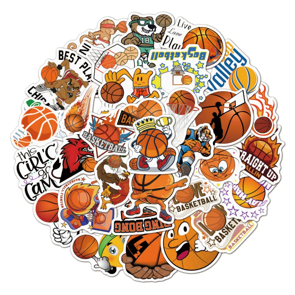 10/30/50PCS Cartoon New Basketball Theme Graffiti Stickers for Luggage Laptop IPad Gift Journal Waterproof Stickers Wholesale
10/30/50PCS Cartoon New Basketball Theme Graffiti Stickers for Luggage Laptop IPad Gift Journal Waterproof Stickers Wholesale
