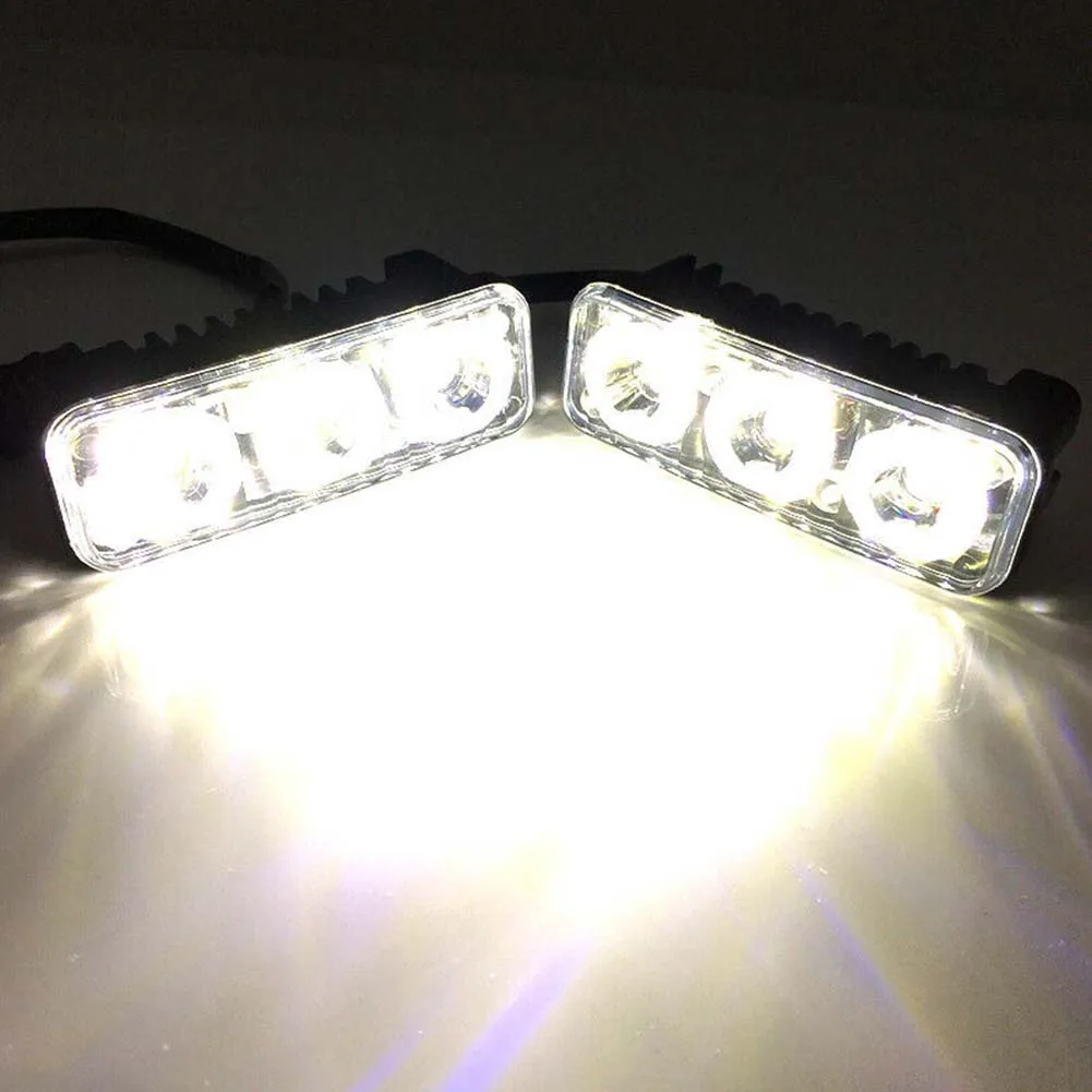 Car LED DRL LED Daytime Running Light 12V 6000K~7000K Super White High Power Fog Lamp Universal Replacement Part Accessories
Car LED DRL LED Daytime Running Light 12V 6000K~7000K Super White High Power Fog Lamp Universal Replacement Part Accessories