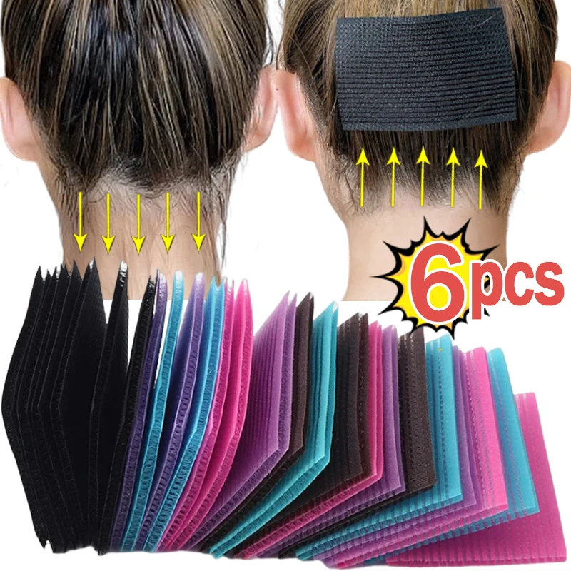 6Pcs Solid 4 Colors Bangs Magic Paste Posts Hair Sticker Clip Women Tape Fringe Hair Bang Patch Hair Styling Tools Accessory
6Pcs Solid 4 Colors Bangs Magic Paste Posts Hair Sticker Clip Women Tape Fringe Hair Bang Patch Hair Styling Tools Accessory