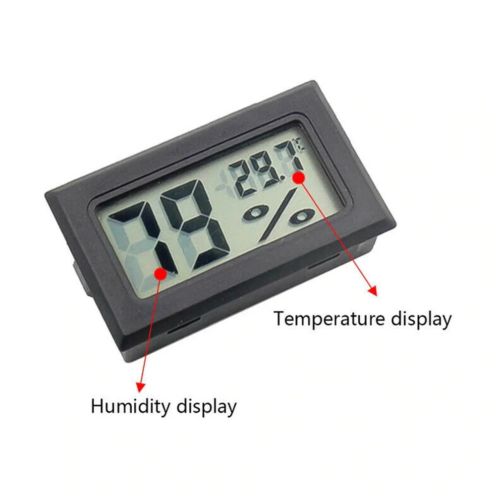 Digital Temperature Humidity Meter Sensor Thermometer Gauge LCD Hygrometer Room (2 1.5V LR44 Button Batteries INCLUDED)
Digital Temperature Humidity Meter Sensor Thermometer Gauge LCD Hygrometer Room (2 1.5V LR44 Button Batteries INCLUDED)