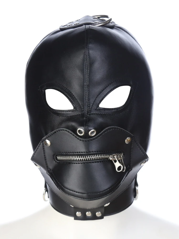 Halloween Devil Headgear Dressing Supplies Couple Games with Zipper Mask Binding Passion Toys
Halloween Devil Headgear Dressing Supplies Couple Games with Zipper Mask Binding Passion Toys