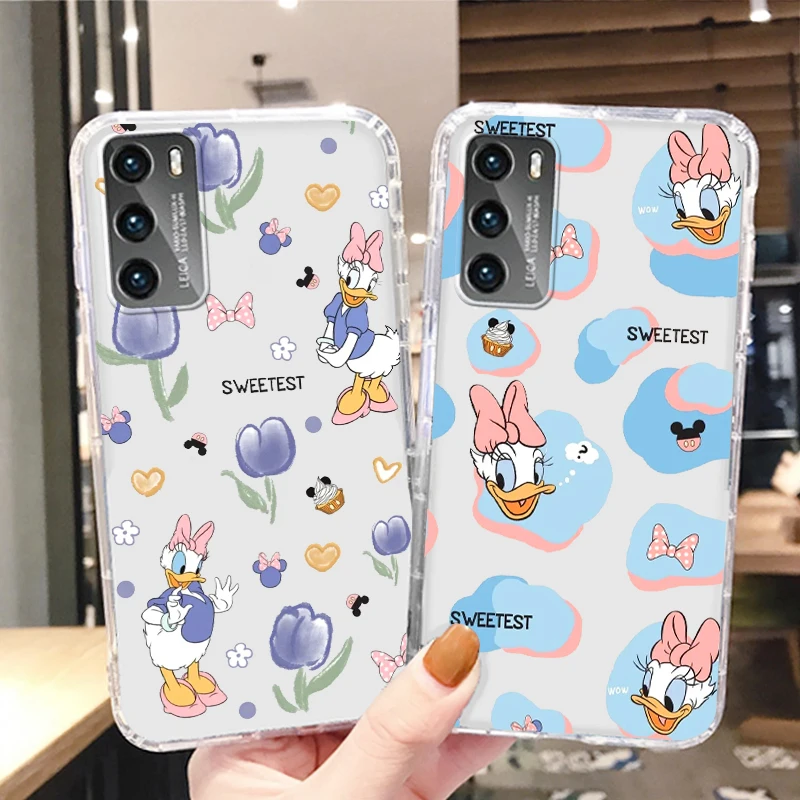 Disney Daisy Duck Cute Transparent Phone Case For Huawei P50 P40 P30 P20 Lite P Smart Z Pro Plus 2019 2021 Cover
Disney Daisy Duck Cute Transparent Phone Case For Huawei P50 P40 P30 P20 Lite P Smart Z Pro Plus 2019 2021 Cover