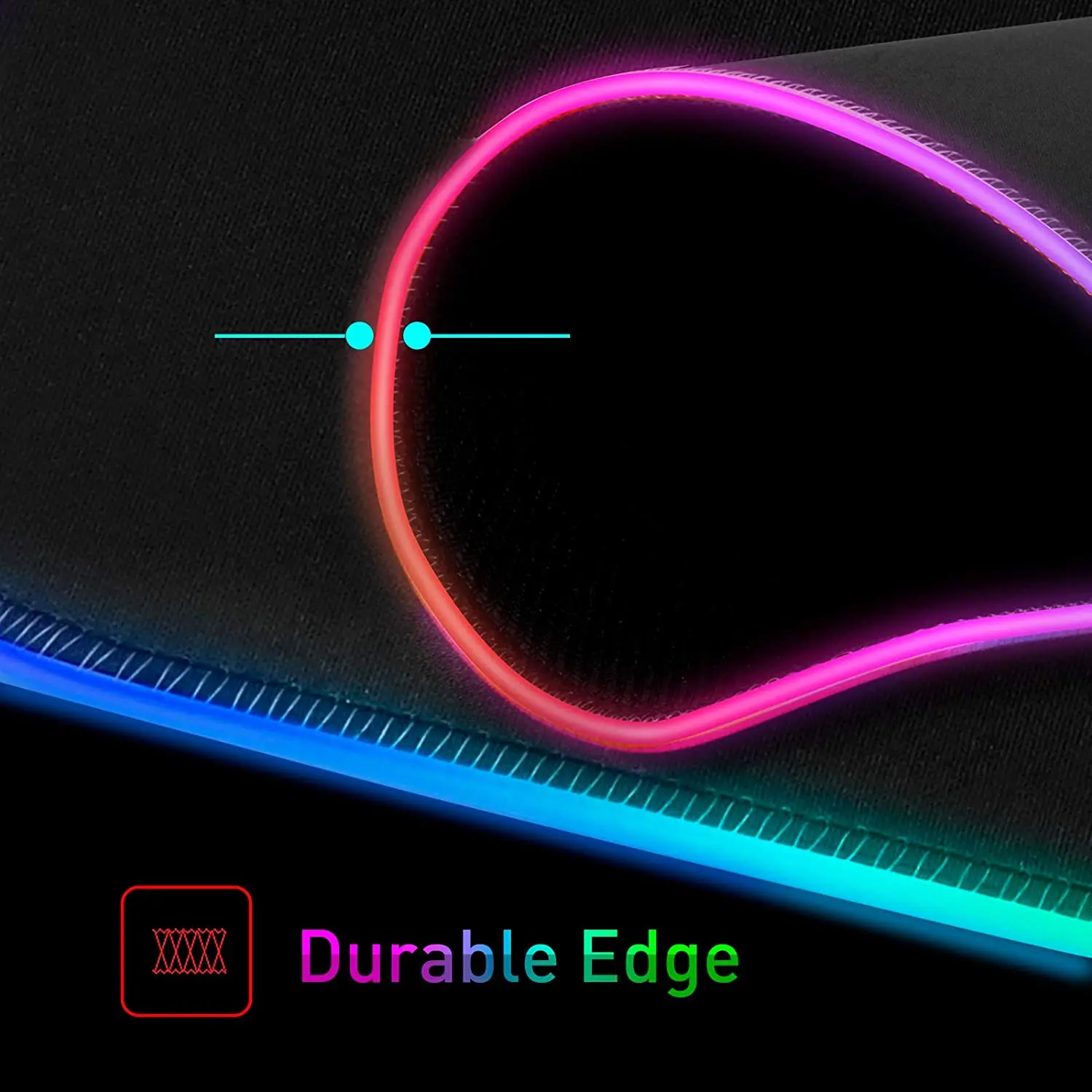 Havit RGB Gaming Mouse Pad Soft Non-Slip Rubber Base Mouse Mat for Laptop Computer PC Games (13.8X9.8X0.16 inches, black)
Havit RGB Gaming Mouse Pad Soft Non-Slip Rubber Base Mouse Mat for Laptop Computer PC Games (13.8X9.8X0.16 inches, black)
