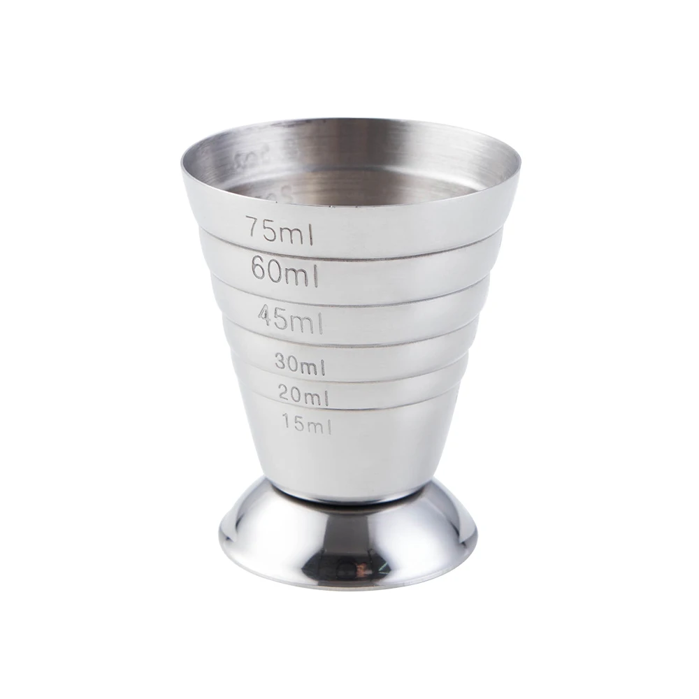 Measuring Cup Cocktail Jigger Cocktail Shaker Stainless Steel Liquid Mini Espresso Shot Glass Silver Bar Kitchen Accessories
Measuring Cup Cocktail Jigger Cocktail Shaker Stainless Steel Liquid Mini Espresso Shot Glass Silver Bar Kitchen Accessories