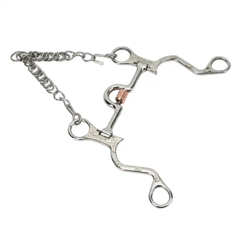 Pelham Horse Bit Copper Horse Bit for Equestrian Performance for Horse Riding
Pelham Horse Bit Copper Horse Bit for Equestrian Performance for Horse Riding