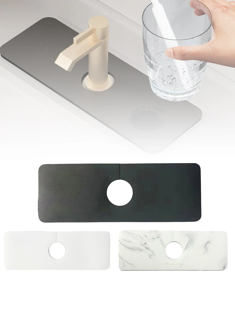 Kitchen Faucet Absorbent Mat Sink Splash Guard Rubber Faucet Splash Catcher Countertop Protector for Kitchen Bathroom
Kitchen Faucet Absorbent Mat Sink Splash Guard Rubber Faucet Splash Catcher Countertop Protector for Kitchen Bathroom