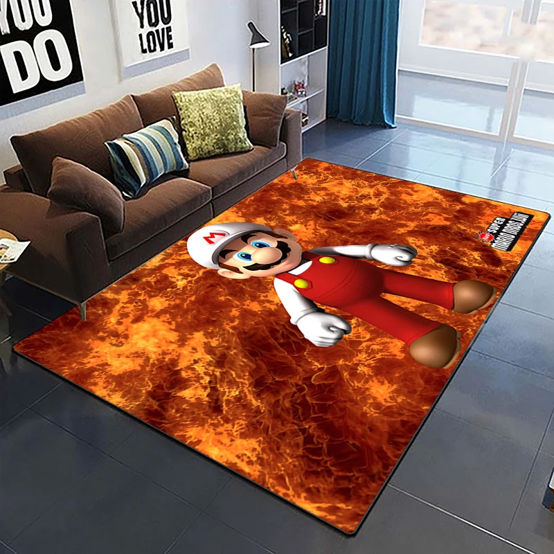 Cartoon Super Ma ri o Printed Pattern Carpets for Living Room Bedroom Carpet Child Room Floor Mats Kids Play Area Large Rug gift
Cartoon Super Ma ri o Printed Pattern Carpets for Living Room Bedroom Carpet Child Room Floor Mats Kids Play Area Large Rug gift