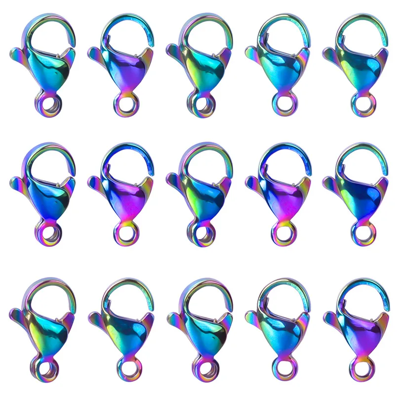 10Pcs/lot Metal Lobster Clasp With Open Jump Rings DIY Jewelry Findings Supplies Bracelet Necklace Chain Making Connector Parts
10Pcs/lot Metal Lobster Clasp With Open Jump Rings DIY Jewelry Findings Supplies Bracelet Necklace Chain Making Connector Parts