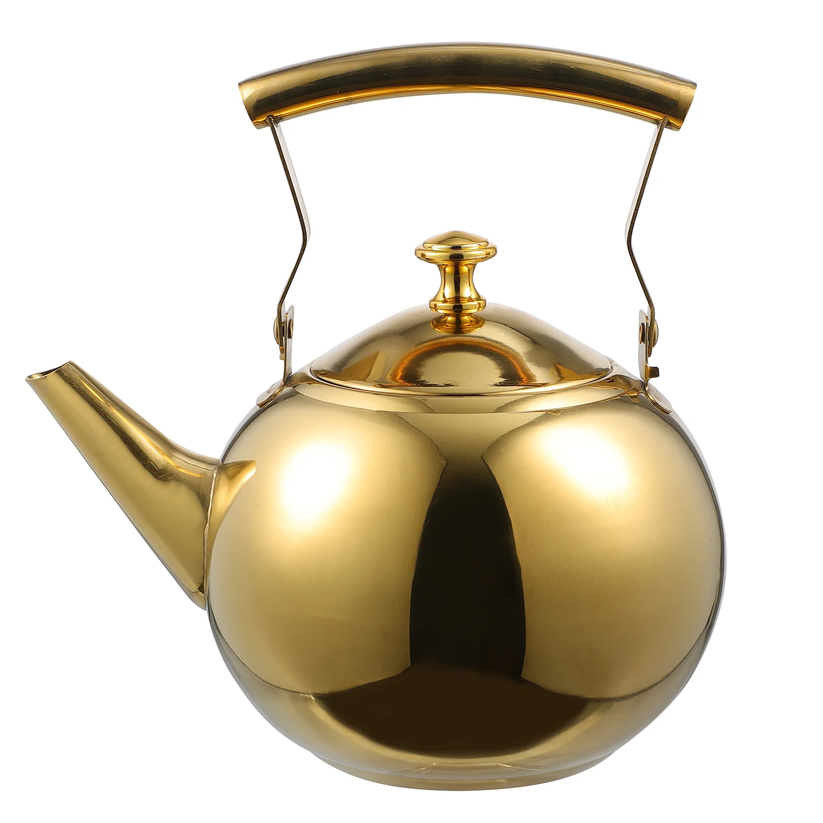 Stainless Steel Stovetop Kettle Pot Coffee Carafe Insulated Durable Boiling Teakettle
Stainless Steel Stovetop Kettle Pot Coffee Carafe Insulated Durable Boiling Teakettle