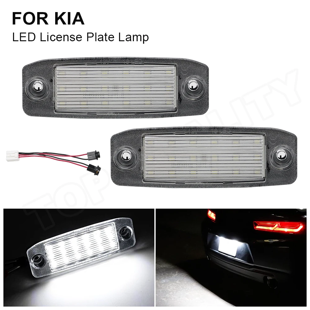 2 шт. для Kia Sorento R Sorento XM 2010-2015 Kia Sportage 2011-2016 Kia Creed для Hyundai Tucson Автомобильные светодиодные подсветки номерного знака
2 шт. для Kia Sorento R Sorento XM 2010-2015 Kia Sportage 2011-2016 Kia Creed для Hyundai Tucson Автомобильные светодиодные подсветки номерного знака