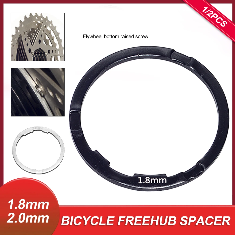 1/2Pcs Bicycle Hub Washer Bicycle Freehub Spacer MTB Road Bike Bottom Bracket Spacer Aluminum Alloy Cycling Flywheel Washer
1/2Pcs Bicycle Hub Washer Bicycle Freehub Spacer MTB Road Bike Bottom Bracket Spacer Aluminum Alloy Cycling Flywheel Washer