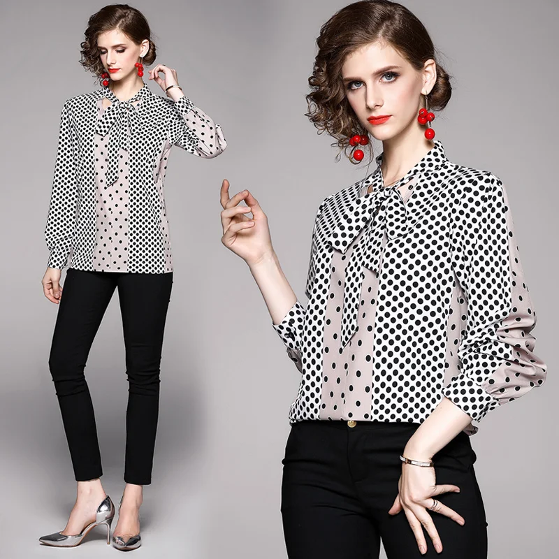 Printing Women's Blouse Loose V-neck Girl's Shirt Summer Season Long Sleeve Top Fashion Casual Female Clothing
Printing Women's Blouse Loose V-neck Girl's Shirt Summer Season Long Sleeve Top Fashion Casual Female Clothing