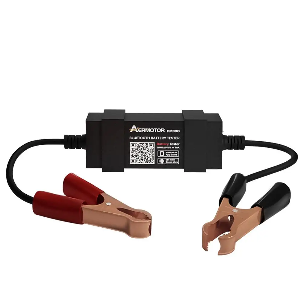 Bm300 Car Battery Tester Wireless Bluetooth-compatible 12v Battery Testing Tool Analyzer Compatible For Android Ios
Bm300 Car Battery Tester Wireless Bluetooth-compatible 12v Battery Testing Tool Analyzer Compatible For Android Ios