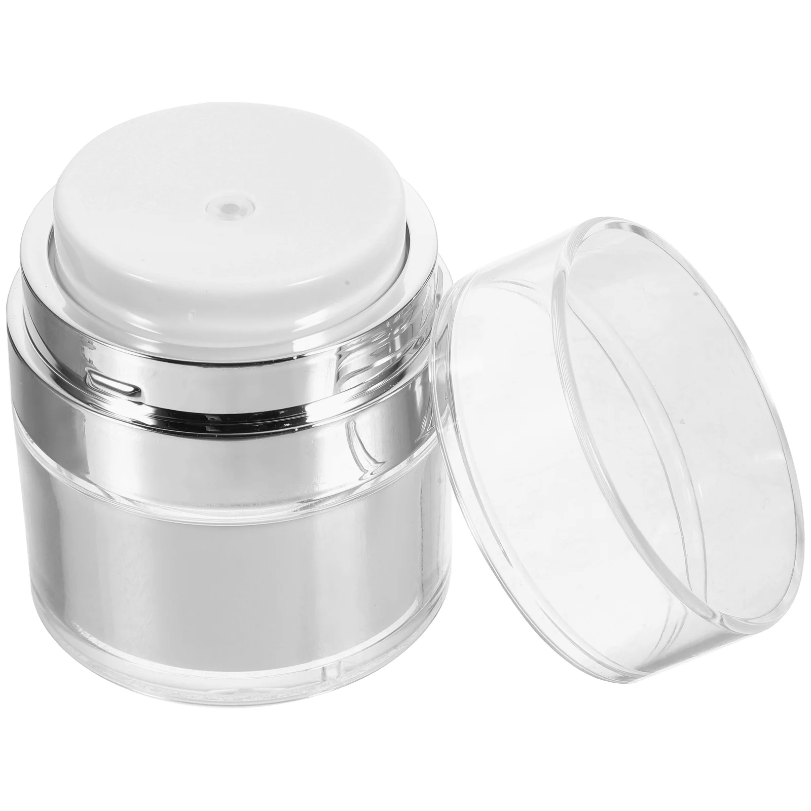 Lotion Press Bottle Skin Care Containers Plastic Cream Vacuum Tank Pressing Sub Bottles Leak-proof Jars Travel 
Lotion Press Bottle Skin Care Containers Plastic Cream Vacuum Tank Pressing Sub Bottles Leak-proof Jars Travel