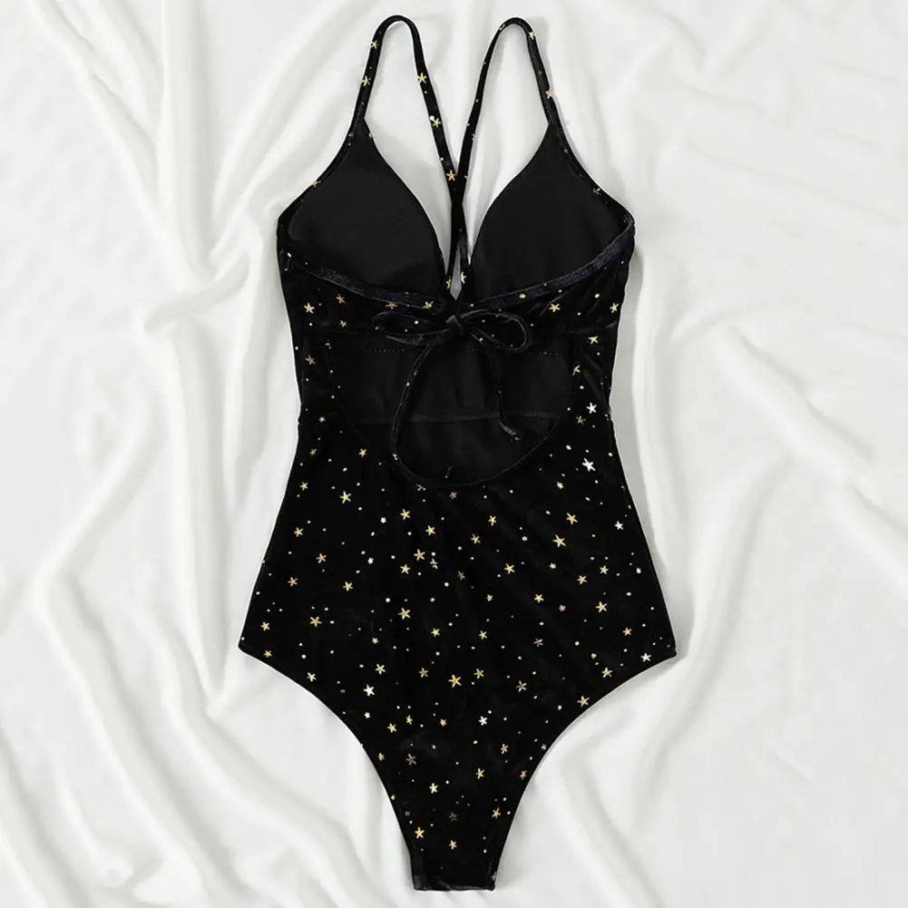 Women Swimwear Five-pointed Stars Two-Piece Bow High Waist Slim-fitting Bathing Suit Women Bikini for Swimming
Women Swimwear Five-pointed Stars Two-Piece Bow High Waist Slim-fitting Bathing Suit Women Bikini for Swimming