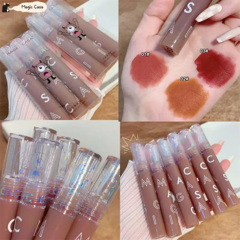 3pc Liquid Lipsticks Waterproof Velvet Matte Lip Gloss Long Lasting Non-stick Cup Lip Tint Makeup Pigment Cosmetics
3pc Liquid Lipsticks Waterproof Velvet Matte Lip Gloss Long Lasting Non-stick Cup Lip Tint Makeup Pigment Cosmetics