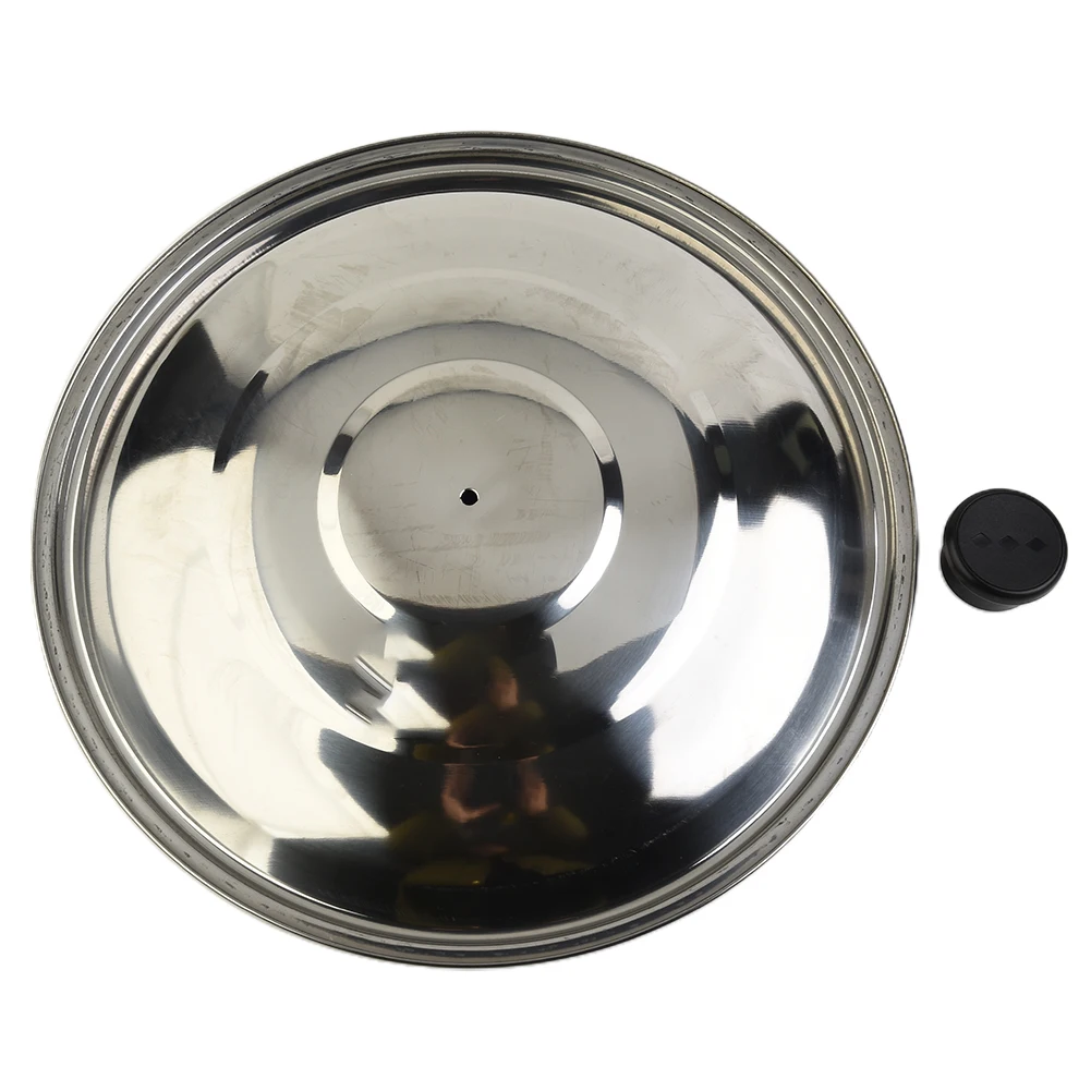 Wok Pan Lids Stainless Steel Pot Lid General Wok Lid 30-38cm Replaced Pan Cover Polished Semi-circular Pot Lid Cookware Parts
Wok Pan Lids Stainless Steel Pot Lid General Wok Lid 30-38cm Replaced Pan Cover Polished Semi-circular Pot Lid Cookware Parts