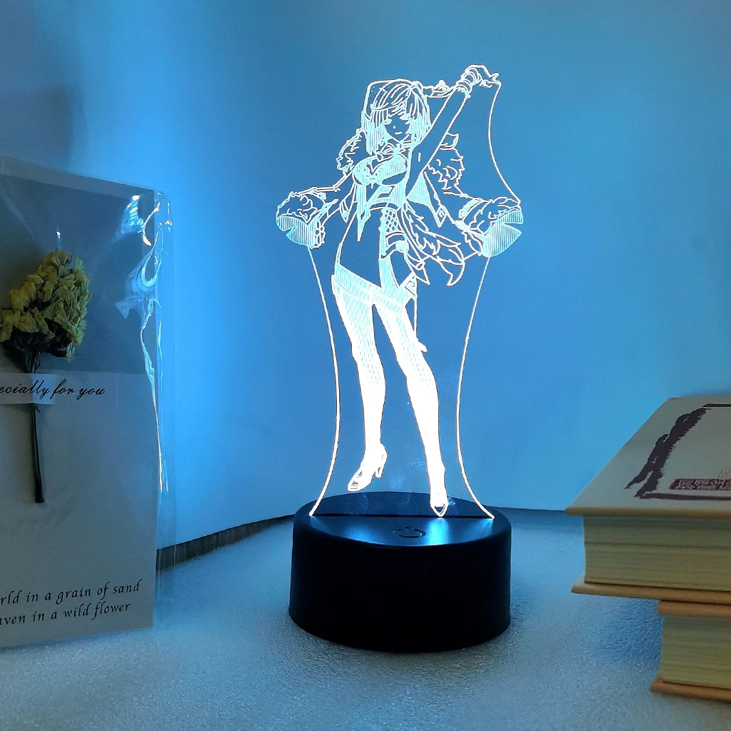 Hot Game Genshin Impact YELAN 16 Colors Lamp Led Anime Night Light For Kid Room Decor Christmas Fairy Gift Can Buy Acrylic Board
Hot Game Genshin Impact YELAN 16 Colors Lamp Led Anime Night Light For Kid Room Decor Christmas Fairy Gift Can Buy Acrylic Board