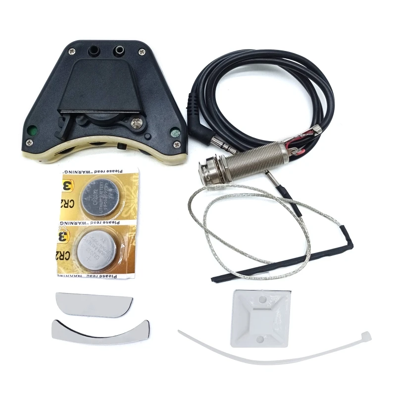 Guitar Soundhole Pickups with Microphone Equalizer Soft Piezo Pickup for Acoustic Folk Classical Guitar Accessory Kit
Guitar Soundhole Pickups with Microphone Equalizer Soft Piezo Pickup for Acoustic Folk Classical Guitar Accessory Kit