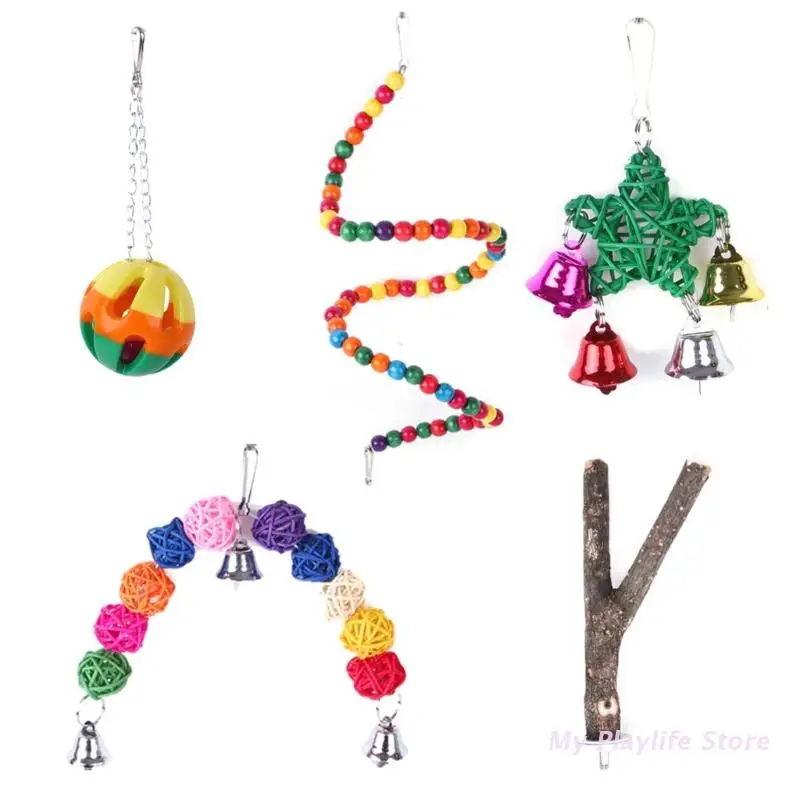Combination Parrot Bird Toys Accessories Articles Parrot Bite Pet Bird Toy For Parrot Training Bird Toy Swing Ball Bell Standing
Combination Parrot Bird Toys Accessories Articles Parrot Bite Pet Bird Toy For Parrot Training Bird Toy Swing Ball Bell Standing