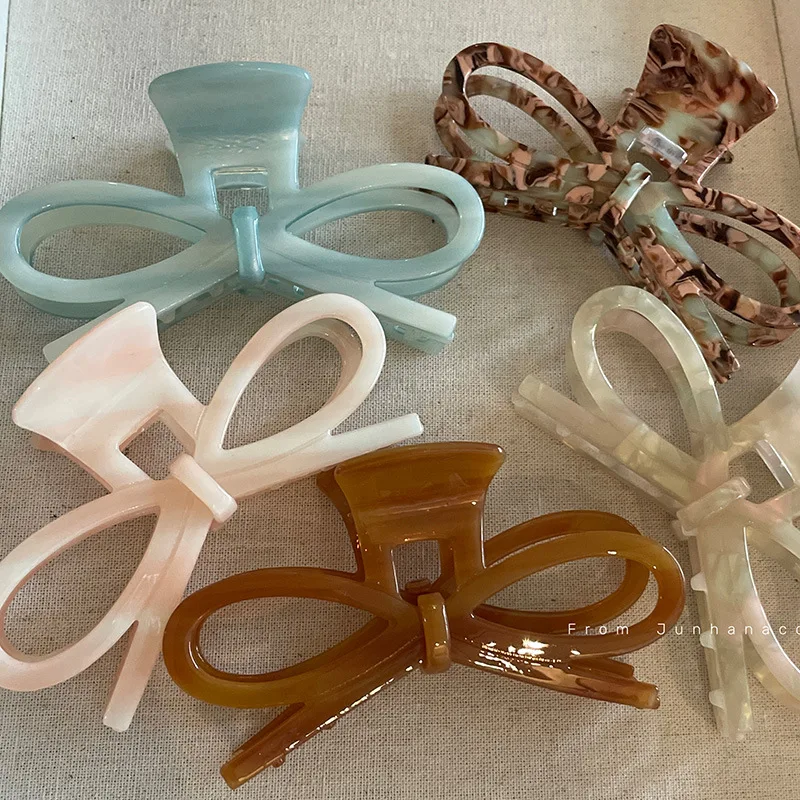 Korean Bow Acetic Acid Grab clip French Style Temperament Simple Shark Clip Female Updo Hair Accessories Headwear Hair Claws
Korean Bow Acetic Acid Grab clip French Style Temperament Simple Shark Clip Female Updo Hair Accessories Headwear Hair Claws