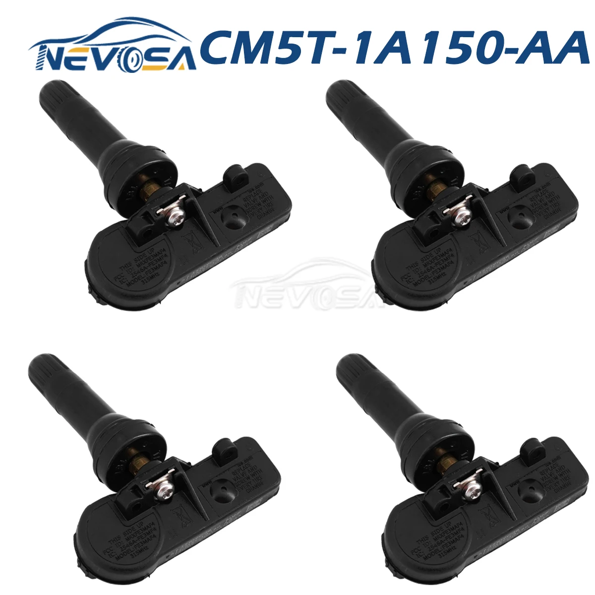 NEVOSA CM5T-1A150-AA For Lincoln Navigator Town Car MKZ Ford Taurus Fusion Mustang Focus 4PCS TPMS Tire Pressure Monitor Sensor
NEVOSA CM5T-1A150-AA For Lincoln Navigator Town Car MKZ Ford Taurus Fusion Mustang Focus 4PCS TPMS Tire Pressure Monitor Sensor