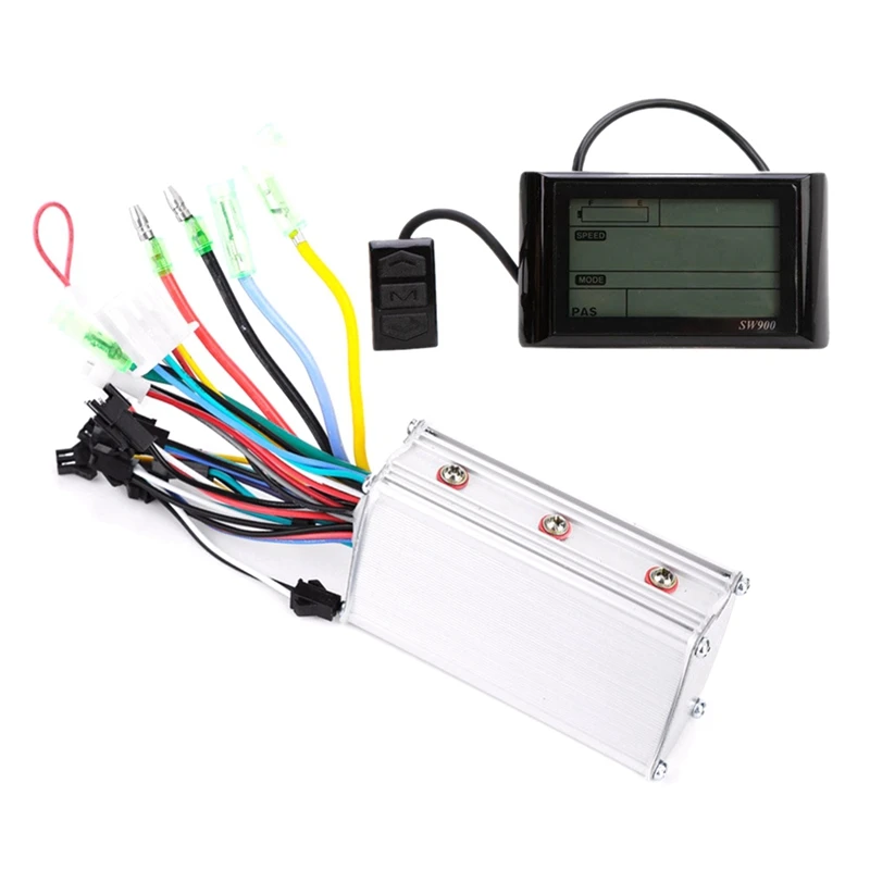 24V/36V/48V 350W 18A Ebike Dual Mode Controller And SW900 Ebike Display For MTB/Electric Bike Bicycle Accessories
24V/36V/48V 350W 18A Ebike Dual Mode Controller And SW900 Ebike Display For MTB/Electric Bike Bicycle Accessories