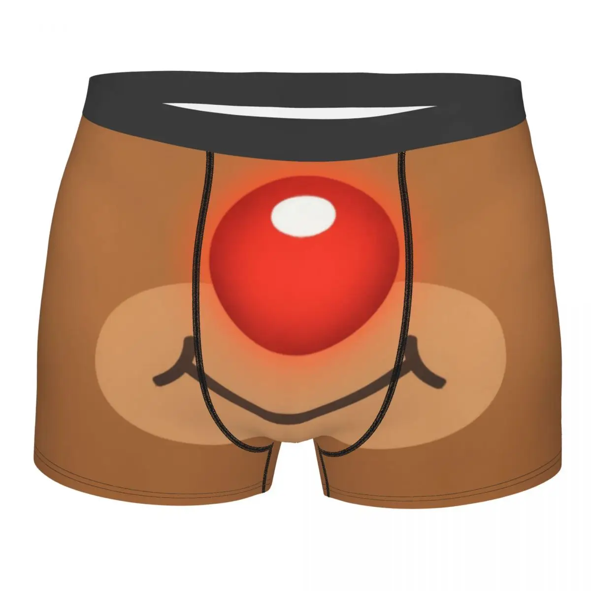 Sexy Rudolph Reindeer Glowing Nose Boxers Shorts Underpants Men's Stretch Christmas Briefs Underwear
Sexy Rudolph Reindeer Glowing Nose Boxers Shorts Underpants Men's Stretch Christmas Briefs Underwear