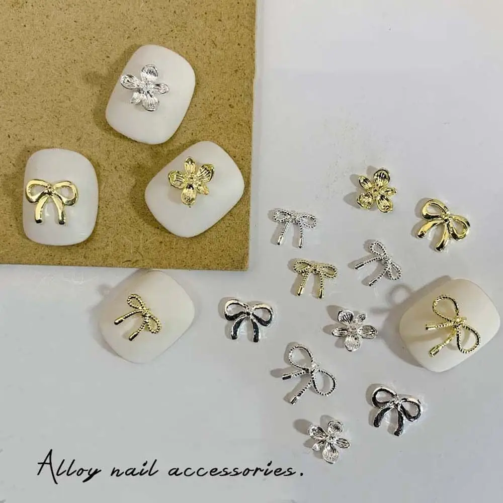 Silver Bowknot Flowers Manicure Accessories 3D Nail Art Drills Bow Nail Decorations Nail Rhinestones Nail Art Jewelry
Silver Bowknot Flowers Manicure Accessories 3D Nail Art Drills Bow Nail Decorations Nail Rhinestones Nail Art Jewelry