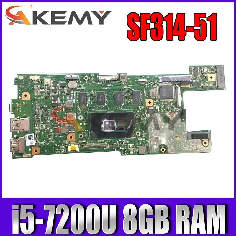Материнская плата для ноутбука Acer Swift3 SF314 SF314-51, CA4DB CA4DB _ 10l, материнская плата ЦПУ, памяти 8 Гб, протестирована на 100%
Материнская плата для ноутбука Acer Swift3 SF314 SF314-51, CA4DB CA4DB _ 10l, материнская плата ЦПУ, памяти 8 Гб, протестирована на 100%