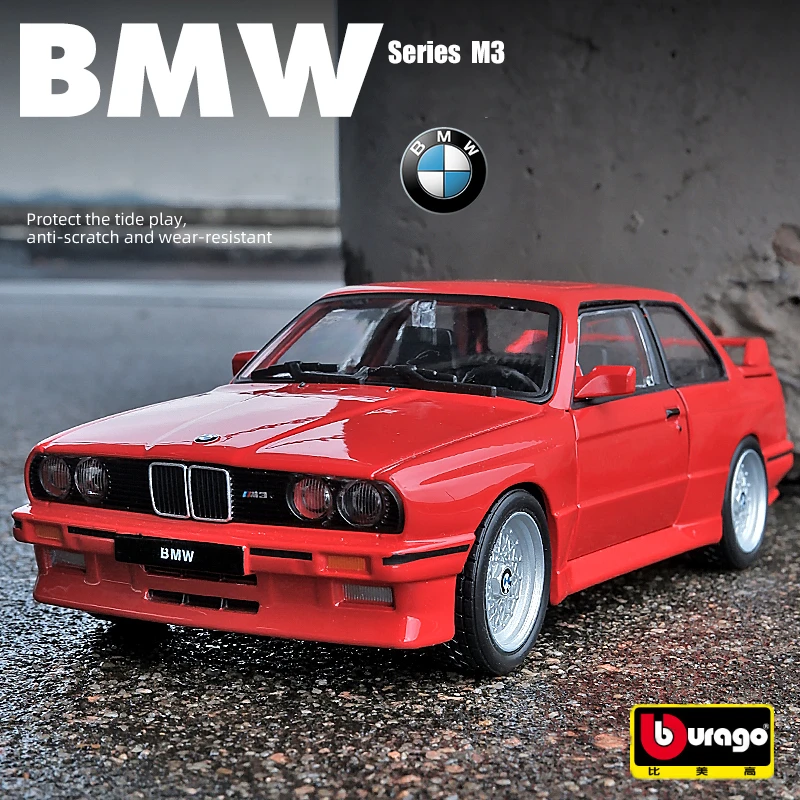 Bburago 1:24 BMW M3 E30 1988 Supercar Alloy Car Diecasts & Toy Vehicles Car Model Miniature Scale Model Car Toy For Children
Bburago 1:24 BMW M3 E30 1988 Supercar Alloy Car Diecasts & Toy Vehicles Car Model Miniature Scale Model Car Toy For Children