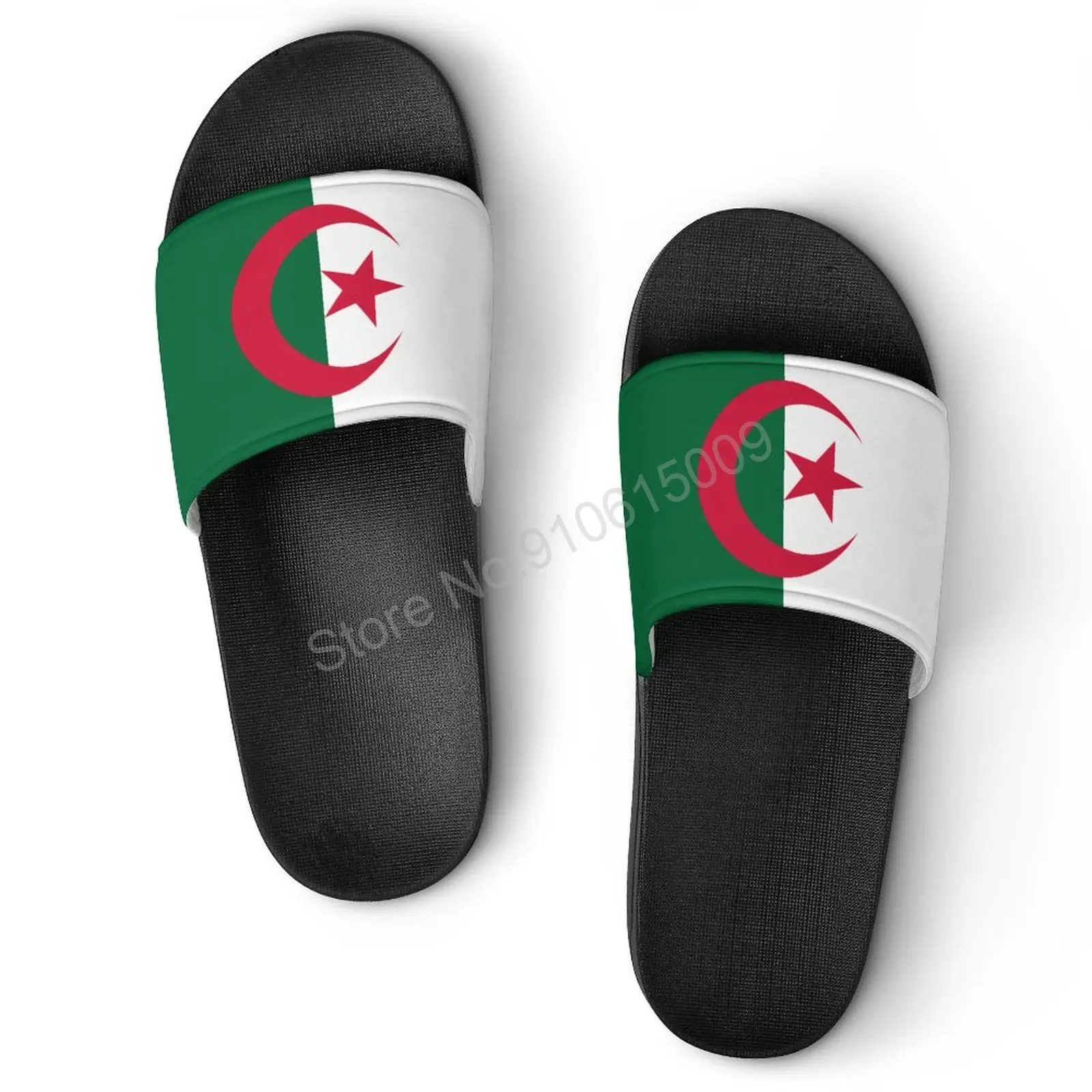 Algeria Flag Men Women Slippers Summer Beach Sandals Casual Indoor Outdoor Comfortable Footwear
Algeria Flag Men Women Slippers Summer Beach Sandals Casual Indoor Outdoor Comfortable Footwear