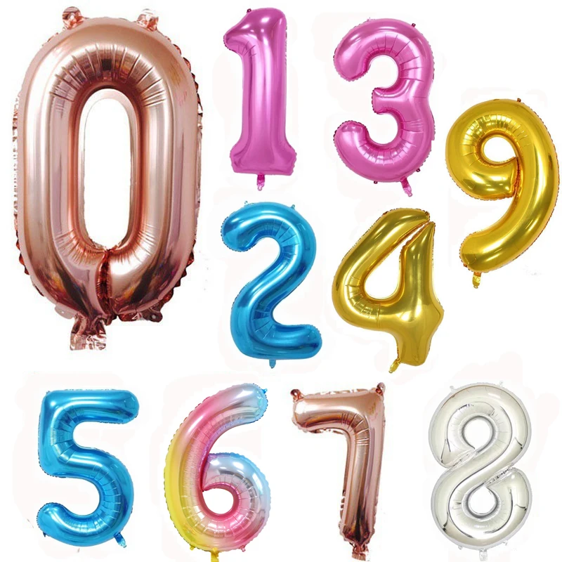 40Inch Digital Happy Birthday Foil Balloons Air Number Balloon Figures Birthday Wedding Anniversary Baby Shower Party Decoration
40Inch Digital Happy Birthday Foil Balloons Air Number Balloon Figures Birthday Wedding Anniversary Baby Shower Party Decoration