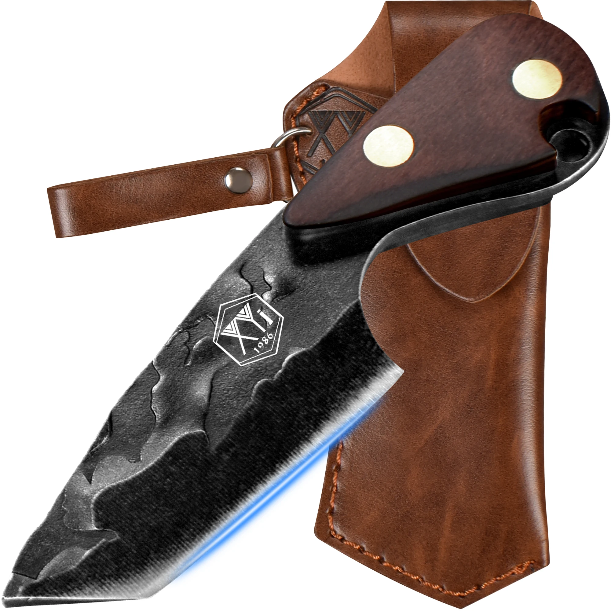XYJ Small Blade Camping Knife Belt Loop Portable Leather Pouch Full Tang Meat Bbq Picnic Outdoor Use Knives
XYJ Small Blade Camping Knife Belt Loop Portable Leather Pouch Full Tang Meat Bbq Picnic Outdoor Use Knives