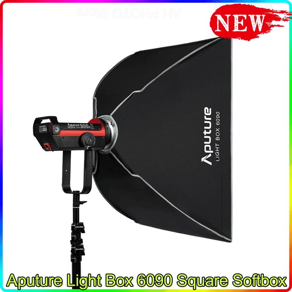 Aputure Light Box 6090 Square Softbox Standard Bowens Mount for Aputure LS120dII 300dII 300x Amaran 60x/60d/100d/200d/100x/200x
Aputure Light Box 6090 Square Softbox Standard Bowens Mount for Aputure LS120dII 300dII 300x Amaran 60x/60d/100d/200d/100x/200x