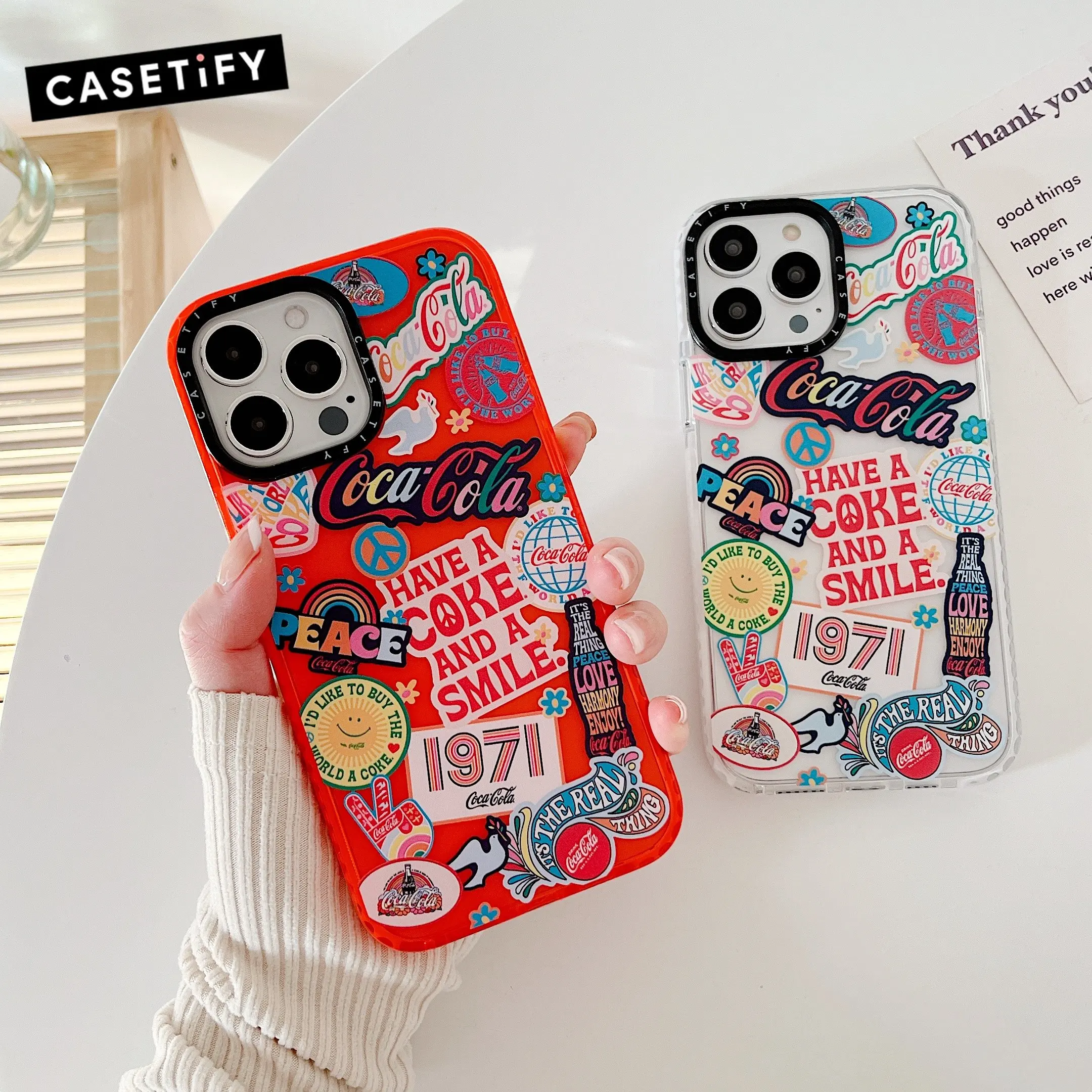 Чехлы CASETIFY для телефона с изображением вкусных напитков и мягких напитков для iPhone 14 13 12 11 Pro Max XR XS MAX 8X7 SE 2020, задняя крышка