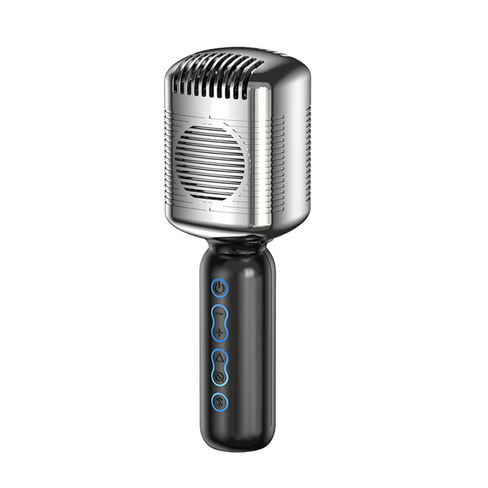 Wireless Bluetooth Karaoke Microphone Speaker USB Singing Player Handheld Dynamic Karaoke Singing Microphone Music Player
Wireless Bluetooth Karaoke Microphone Speaker USB Singing Player Handheld Dynamic Karaoke Singing Microphone Music Player