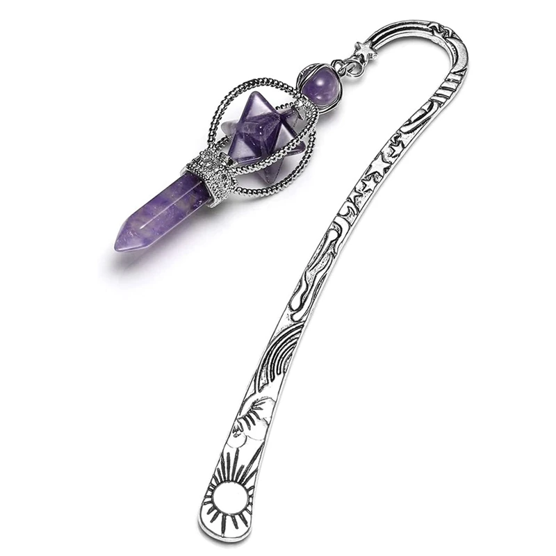 Vintage Metal Bookmark Crystal Gemstone Pendant Charm Book Marker Gifts For Women Teachers Readers
Vintage Metal Bookmark Crystal Gemstone Pendant Charm Book Marker Gifts For Women Teachers Readers