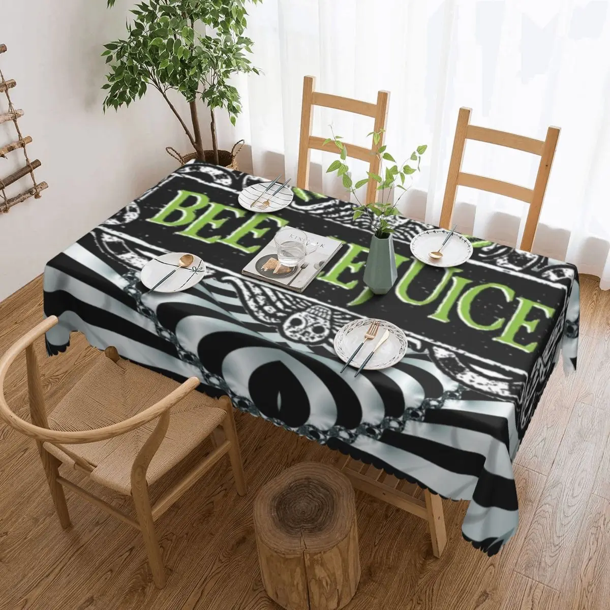Rectangular Tablecloth Tablecloth Fit 40"-44" Table Cloth Tim Burton Style Table Cover
Rectangular Tablecloth Tablecloth Fit 40"-44" Table Cloth Tim Burton Style Table Cover