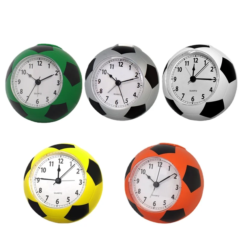 Football Creative Desk Clock Simple Silent Alarm Clock for Students Home Desktop Cute Children Cartoon Fun English Clock
Football Creative Desk Clock Simple Silent Alarm Clock for Students Home Desktop Cute Children Cartoon Fun English Clock