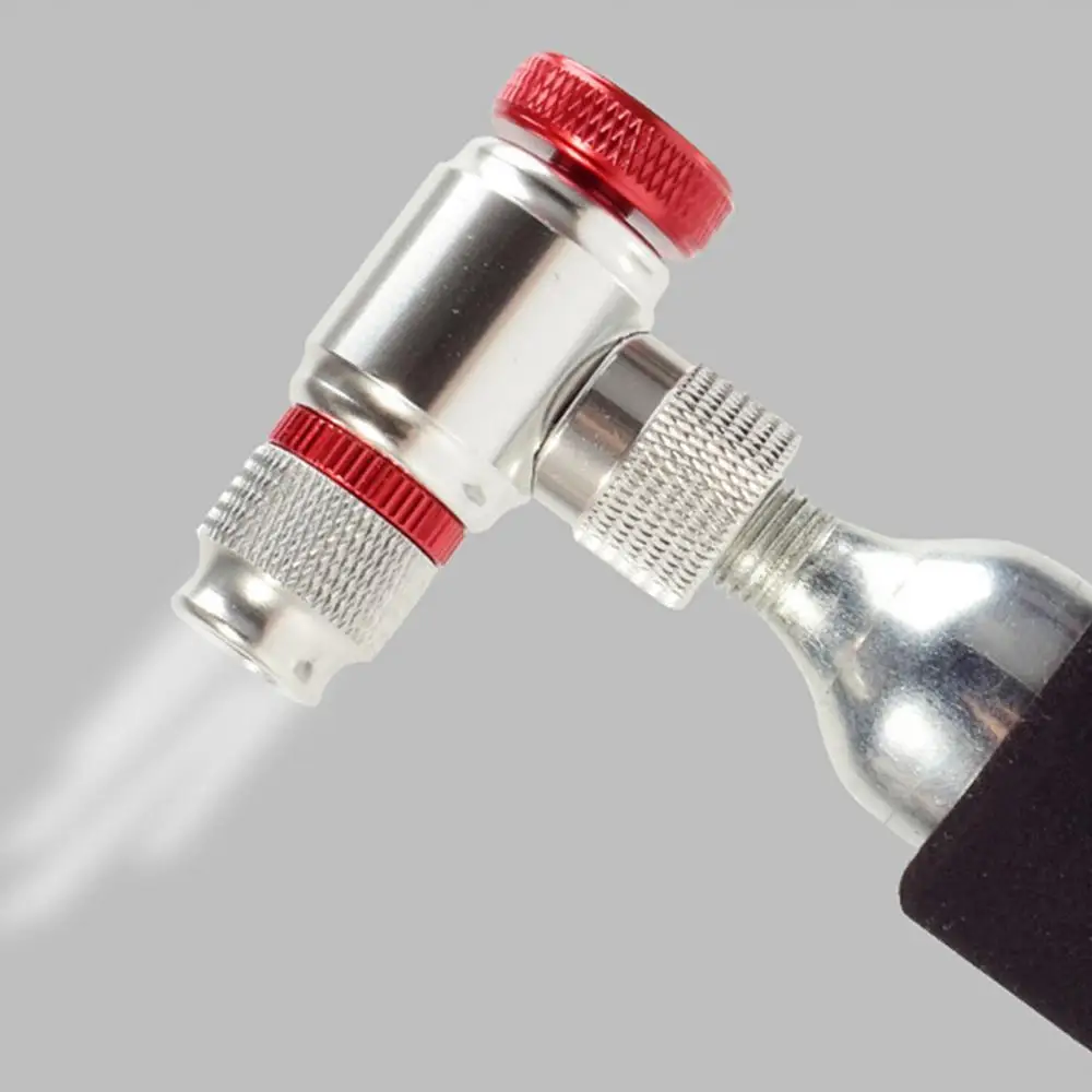 Portable Mountain Bike CO2 Cylinder Pump Gas Nozzle Fast Inflator Head Adapter Riding Emergency Accessories
Portable Mountain Bike CO2 Cylinder Pump Gas Nozzle Fast Inflator Head Adapter Riding Emergency Accessories