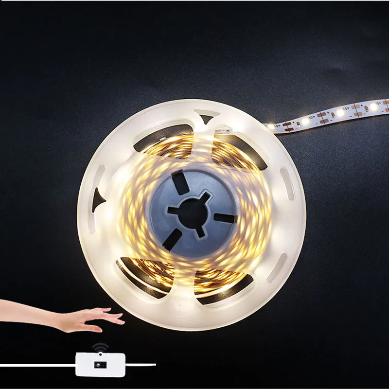 DC 5V USB LED Strip USB Smart Lamp Motion Sensor Hand Scan Under Cabinet Lights Bedroom Home Kitchen Wardrobe Decor Night Light
DC 5V USB LED Strip USB Smart Lamp Motion Sensor Hand Scan Under Cabinet Lights Bedroom Home Kitchen Wardrobe Decor Night Light