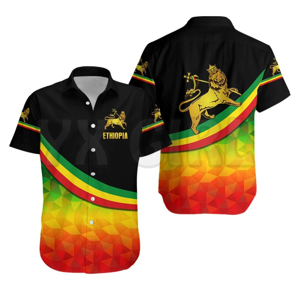 Ethiopia Lion Of Judah Hawaiian Shirt Simple 3D All Over Printed Hawaiian Shirt Men's For Women's Harajuku Casual Shirt Unisex
Ethiopia Lion Of Judah Hawaiian Shirt Simple 3D All Over Printed Hawaiian Shirt Men's For Women's Harajuku Casual Shirt Unisex