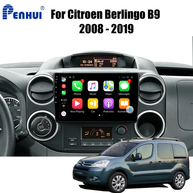 Автомобильный DVD-плеер для Citroen Berlingo B9 2008-2019, автомобильное радио, мультимедийный видеоплеер, навигация GPS, Android
Автомобильный DVD-плеер для Citroen Berlingo B9 2008-2019, автомобильное радио, мультимедийный видеоплеер, навигация GPS, Android