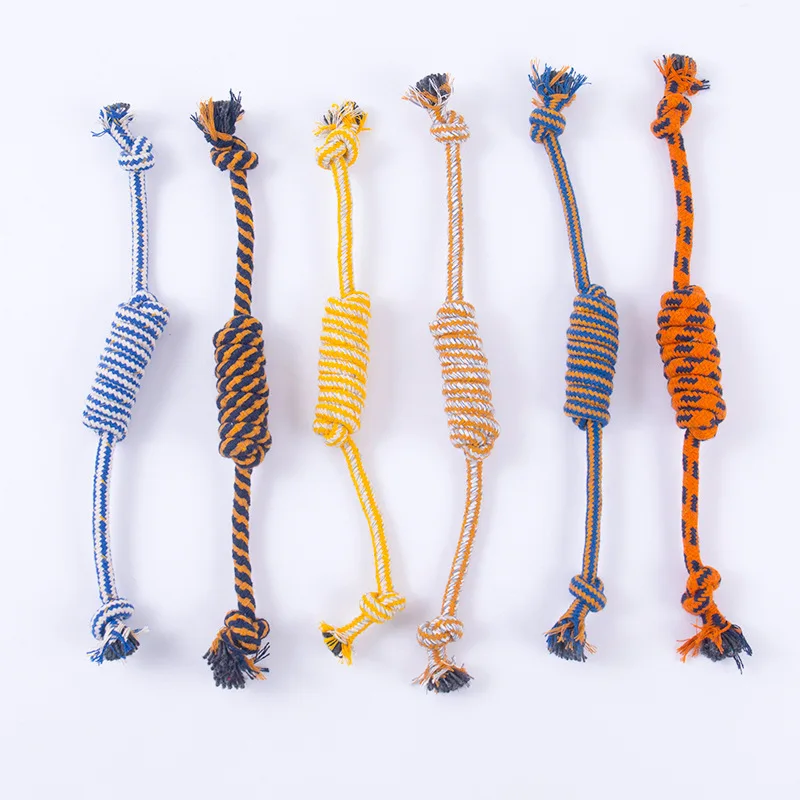 

Pet Supplies Dog Rope Chew Toy Outdoor Training Fun Playing Cat Dogs Toys for Large Small Dog Durable Braided Rope Toy