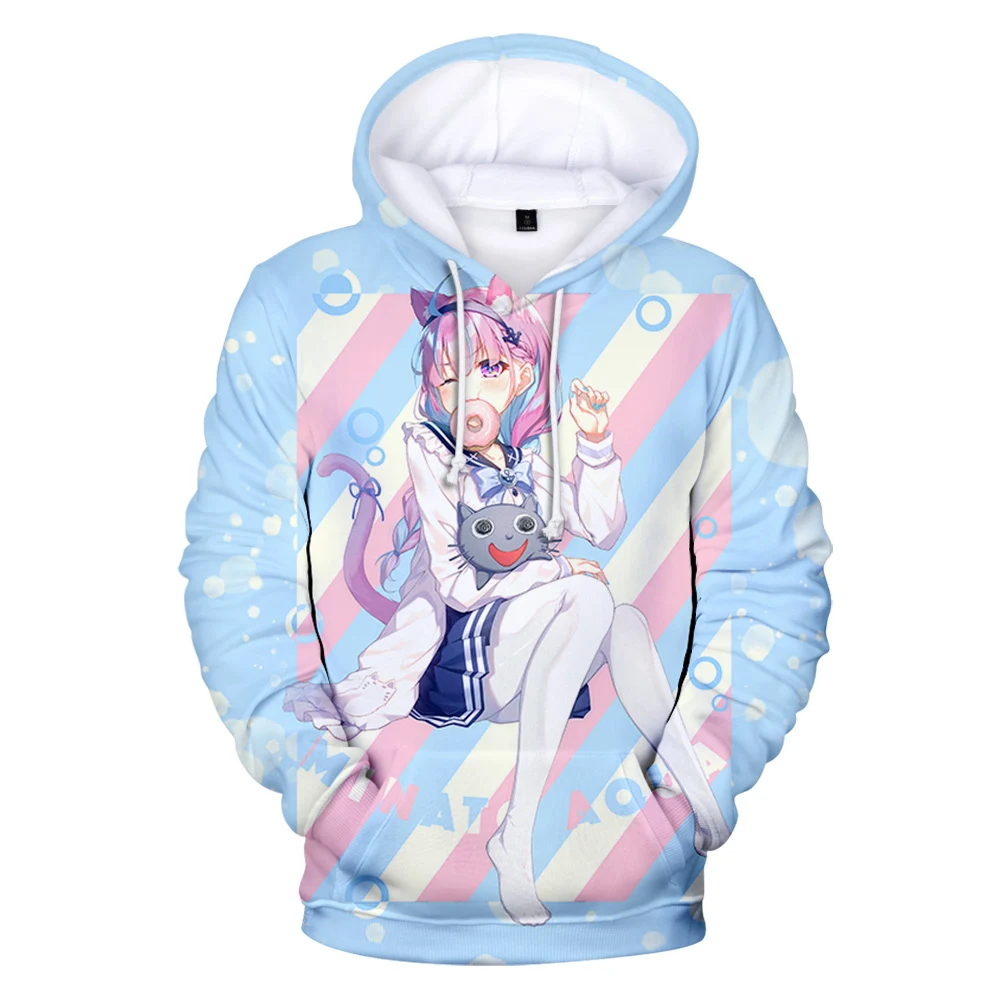 Милый мальчик девочка дети HOLOLIVE VTuber Minato Aqua 3D Толстовка для мужчин женщин свитшоты аниме одежда молодежная жизнеспособность
Милый мальчик девочка дети HOLOLIVE VTuber Minato Aqua 3D Толстовка для мужчин женщин свитшоты аниме одежда молодежная жизнеспособность