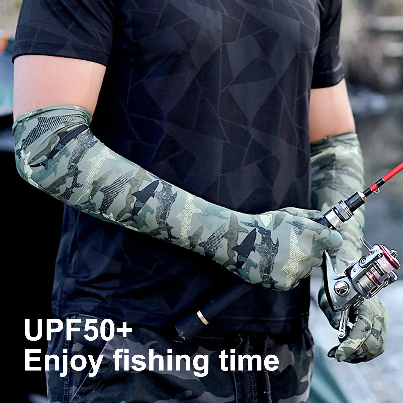 Fishing Arm Sleeves Compression Cooling UV Protection Sun Sleeves Long Arm Cover Anti-Slip Warmers For Outdoor Sports Fishing
Fishing Arm Sleeves Compression Cooling UV Protection Sun Sleeves Long Arm Cover Anti-Slip Warmers For Outdoor Sports Fishing