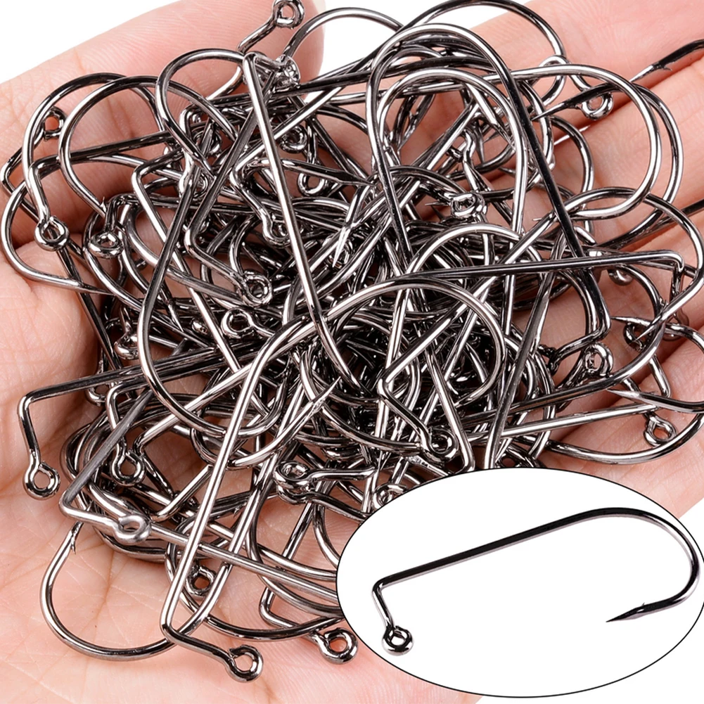 20Pcs Fishing Hooks High Carbon Steel 90 Degree Jig Fly Tying Strong Wire Fish Hooks With Box For Outdoor Sea Fishing
20Pcs Fishing Hooks High Carbon Steel 90 Degree Jig Fly Tying Strong Wire Fish Hooks With Box For Outdoor Sea Fishing