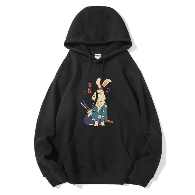 Men Hoodie high quality Autumn Winter Cotton Blend Anime Rabbit print Hoodie Sweatshirt Quality male hip hop Pullovers tops
Men Hoodie high quality Autumn Winter Cotton Blend Anime Rabbit print Hoodie Sweatshirt Quality male hip hop Pullovers tops