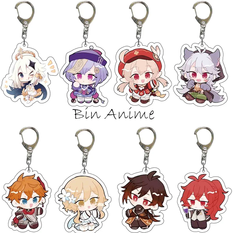 Game Anime Genshin Impact Gorou Tartaglia Hu Tao Arataki Itto Scaramouche Keychain Accessories Key Chain Pendant Friend Gifts
Game Anime Genshin Impact Gorou Tartaglia Hu Tao Arataki Itto Scaramouche Keychain Accessories Key Chain Pendant Friend Gifts
